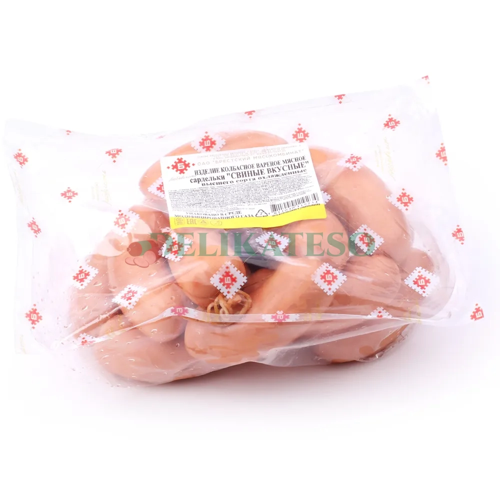 Сардельки "СВИНЫЕ ВКУСНЫЕ" БРЕСТ ~ 500г