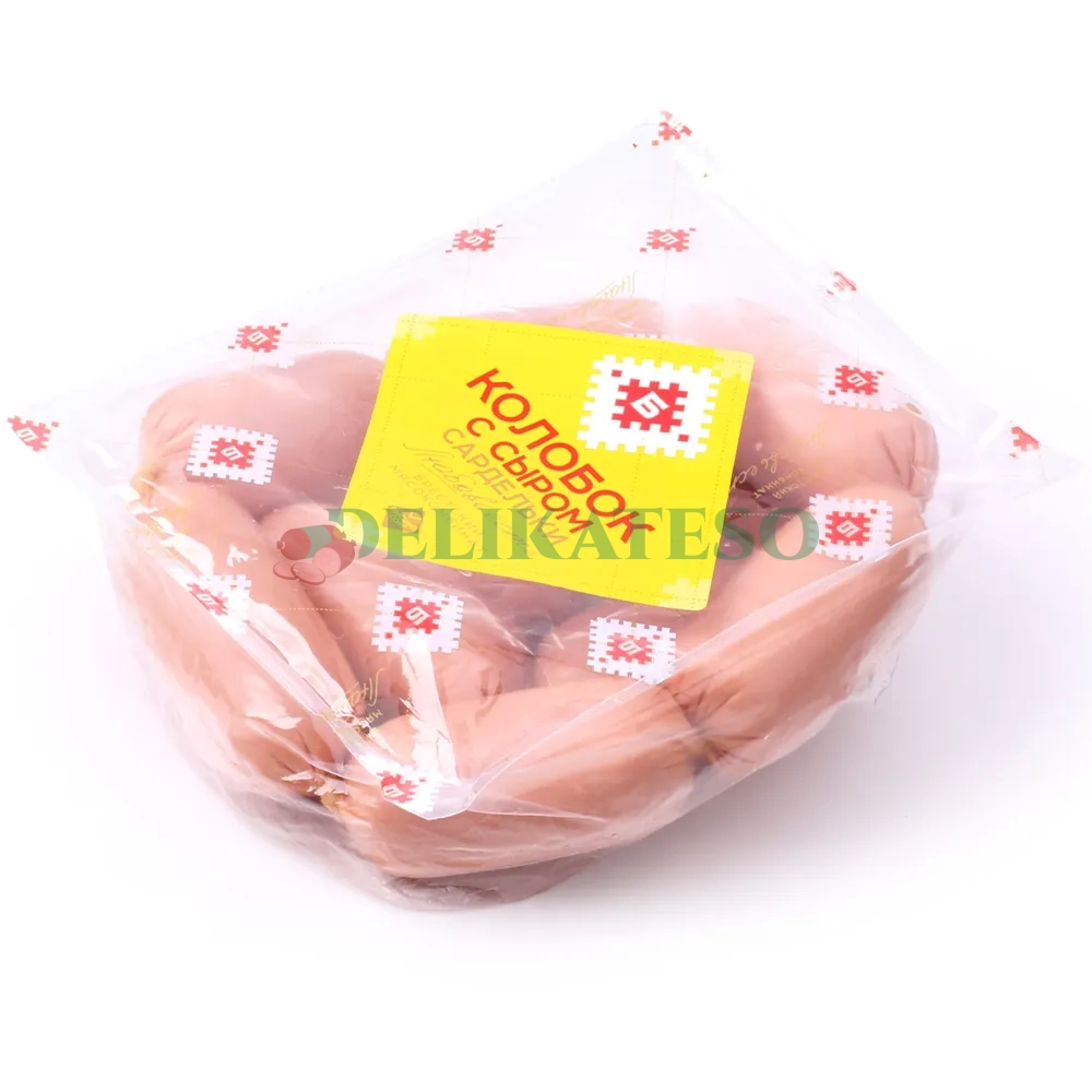 Сардельки "КОЛОБОК С СЫРОМ" БРЕСТ ~ 500г